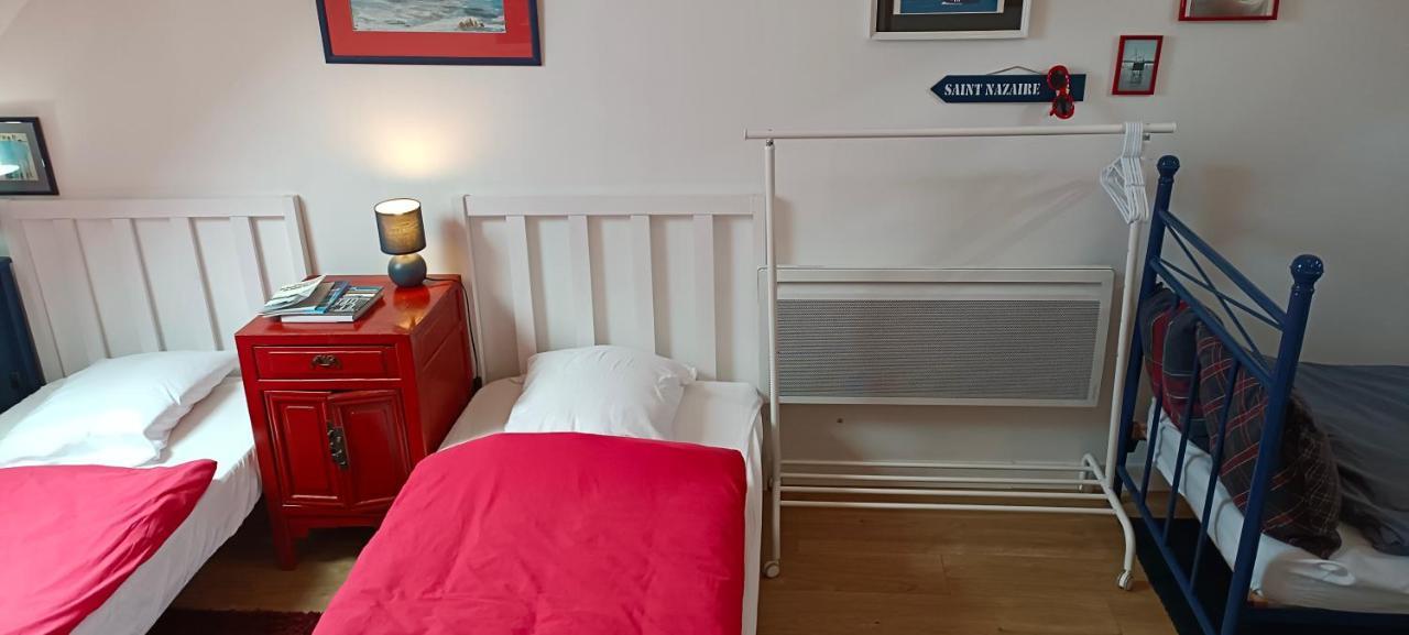 2Chambres Attenantes 200M Mer Chez Gaelle Saint-Nazaire  Exteriör bild